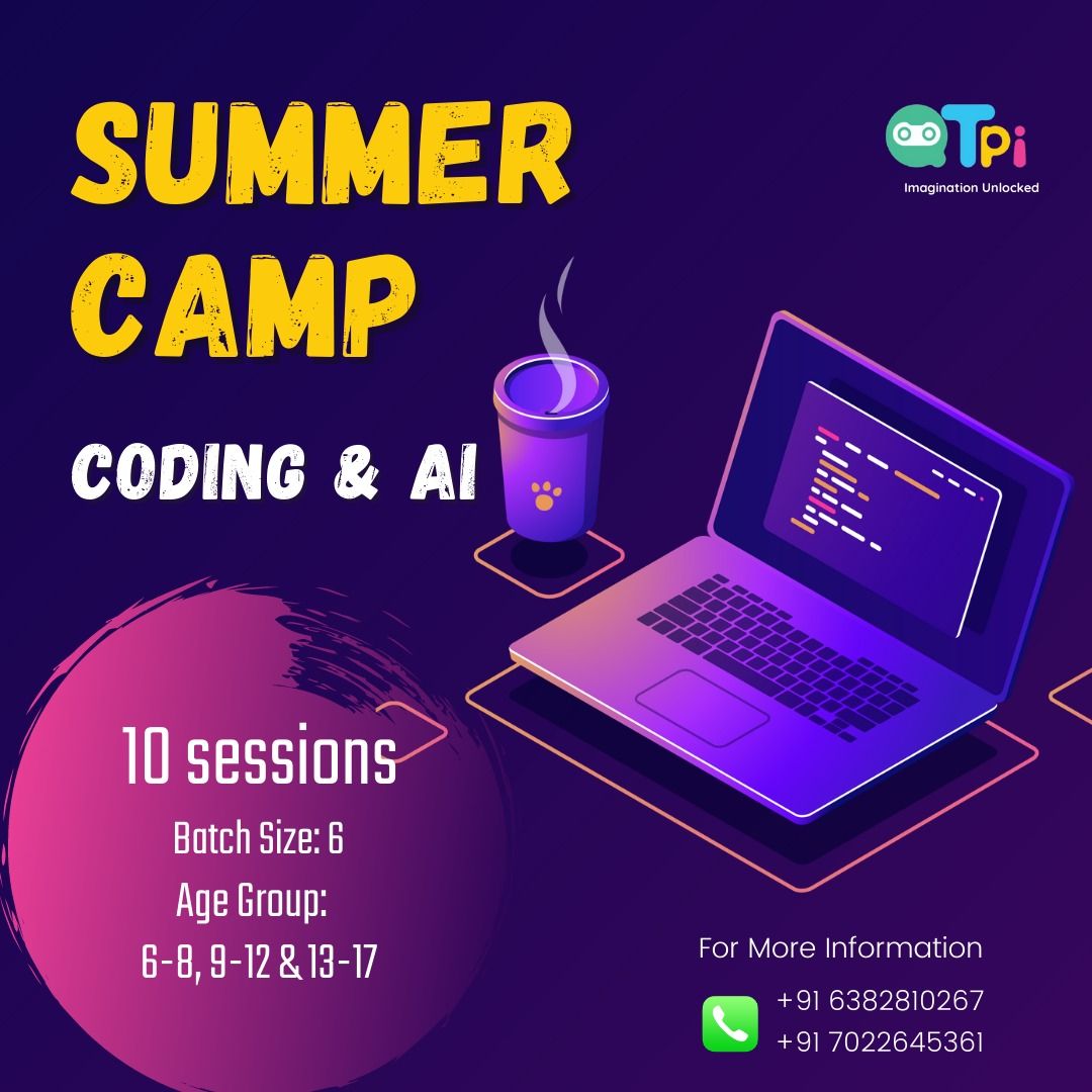 Fun Online Summer Camp for Kids: Coding & AI