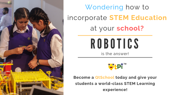 QtSchool: STEAM Education through Robotics for K12